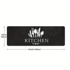 Soft Cushioned Anti Fatigue Kitchen Rug