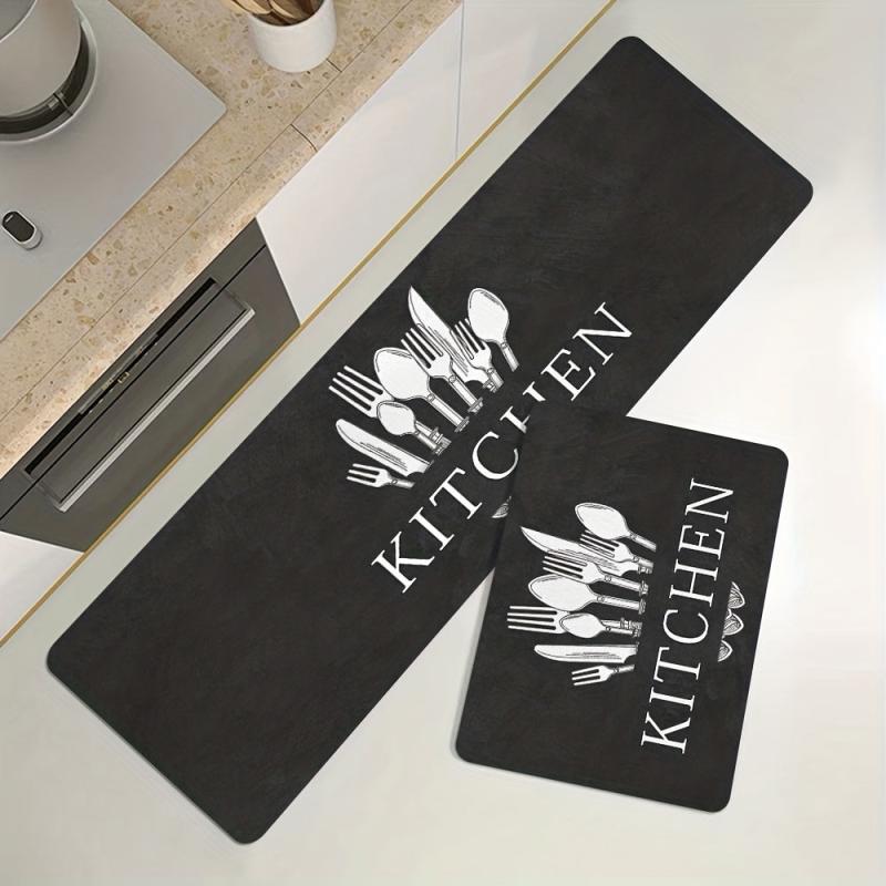 Soft Cushioned Anti Fatigue Kitchen Rug
