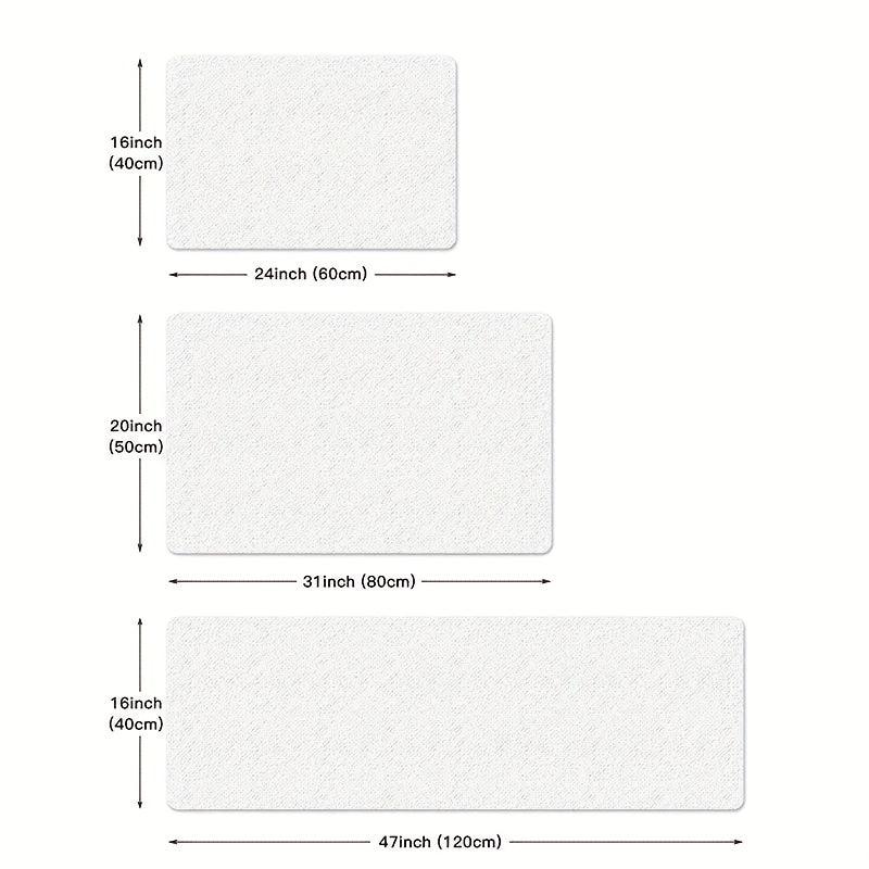 Thickened Non-slip Kitchen Mat Waterproof Runner Rug