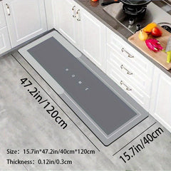 Soft Diatom Kitchen Floor Mat Non-slip Oilproof Waterproof Mat