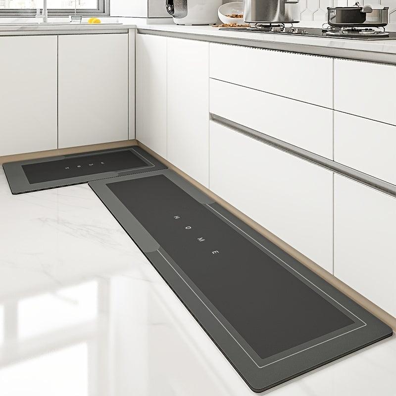 Soft Diatom Kitchen Floor Mat Non-slip Oilproof Waterproof Mat