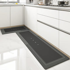 Soft Diatom Kitchen Floor Mat Non-slip Oilproof Waterproof Mat