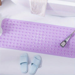 XL Non Slip Bath Tub Shower Mat Suction Cups Washable Drain Holes