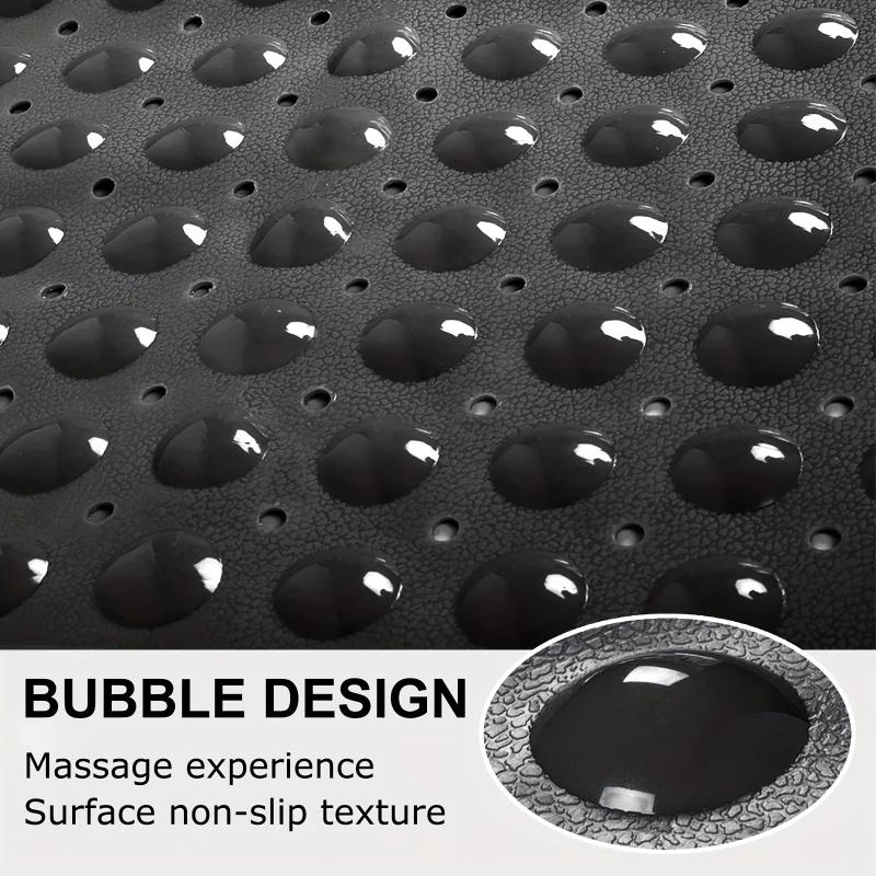 XL Non Slip Bath Tub Shower Mat Suction Cups Washable Drain Holes