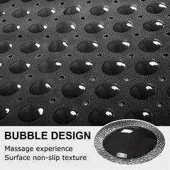 XL Non Slip Bath Tub Shower Mat Suction Cups Washable Drain Holes