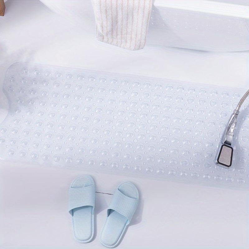 XL Non Slip Bath Tub Shower Mat Suction Cups Washable Drain Holes