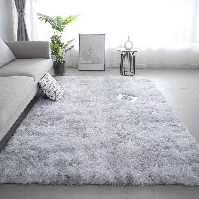 Ultra Soft Plush Shag Area Rug Non-slip Tie Dyed Fluffy Carpet