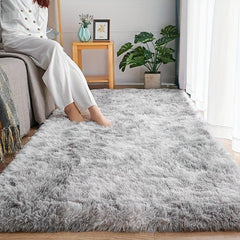 Soft Fuzzy Shaggy Rugs for Girls Bedroom - Fluffy Area Rug for Kids Room