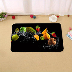 2pc Kitchen Rug Set Comfortable Anti Fatigue Mat Waterproof