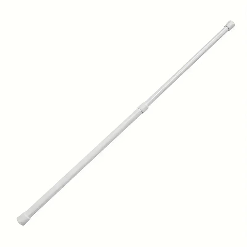 2pcs Self Adhesive Curtain Rod Holders No Drilling Nail Adjustable Hooks