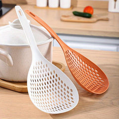 Stainless Steel Spoon with Clip for Food Sieve