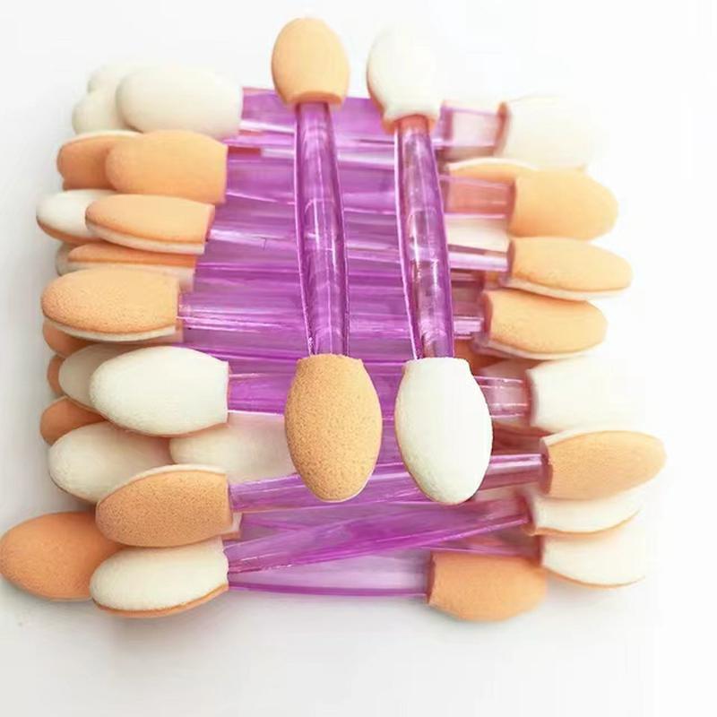 10pcs Double Head Eye Shadow Brush Latex Sponge Eye Shadow Stick