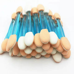 10pcs Double Head Eye Shadow Brush Latex Sponge Eye Shadow Stick