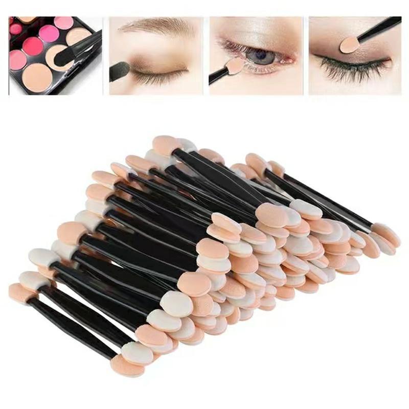 10pcs Double Head Eye Shadow Brush Latex Sponge Eye Shadow Stick