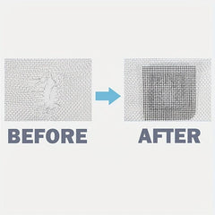 Self Adhesive Window Screen Repair Tape - Repair Tears and Holes Easily