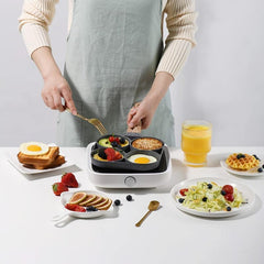 Non Stick Omelette Pot Egg Dumpling Hamburger Steak Breakfast Pot