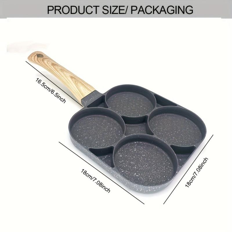 Non Stick Omelette Pot Egg Dumpling Hamburger Steak Breakfast Pot