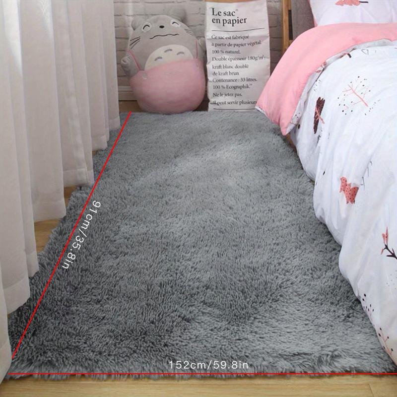 Nordic Silk Wool Carpet Living Room Sofa Coffee Table Blanket