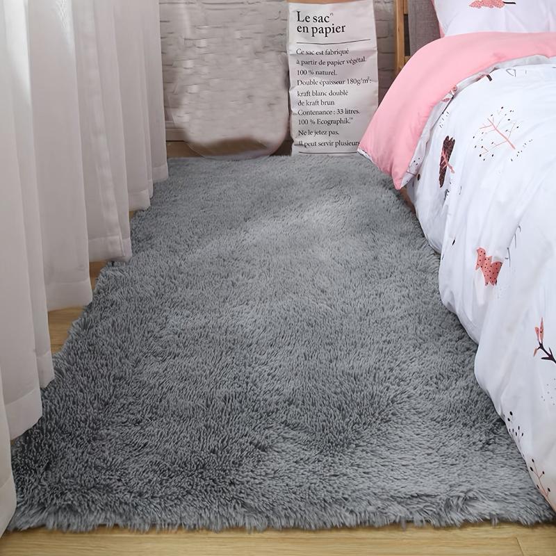 Nordic Silk Wool Carpet Living Room Sofa Coffee Table Blanket