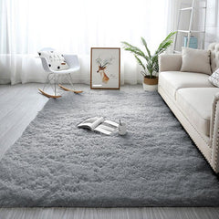 Nordic Silk Wool Carpet Living Room Sofa Coffee Table Blanket