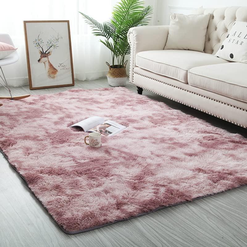 Soft Plush Rug for Bedroom and Living Room - 55x78in