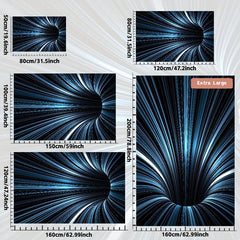 3D Vision Carpet Living Room Bedroom Floor Mat Doorway Decor