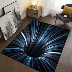 3D Vision Carpet Living Room Bedroom Floor Mat Doorway Decor
