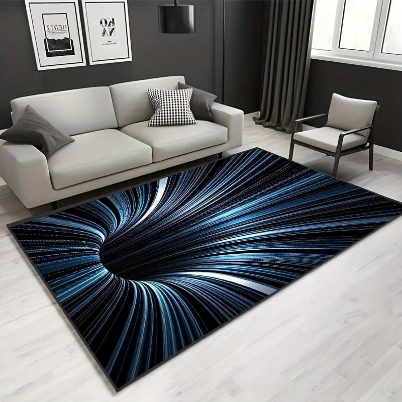 3D Vision Carpet Living Room Bedroom Floor Mat Doorway Decor