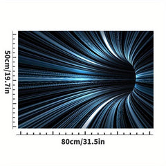 3D Vision Carpet Living Room Bedroom Floor Mat Doorway Decor