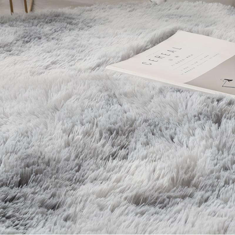 Nordic Grey Circle Rug Carpet for Living Room Bedroom