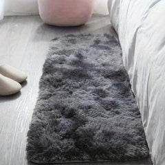 Soft Shag Area Rug Tie Dyed Fluffy Living Room Carpet Plush