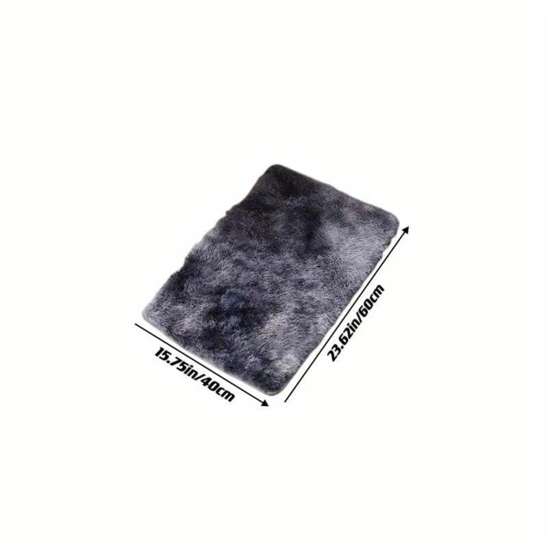 Soft Shag Area Rug Tie Dyed Fluffy Living Room Carpet Plush