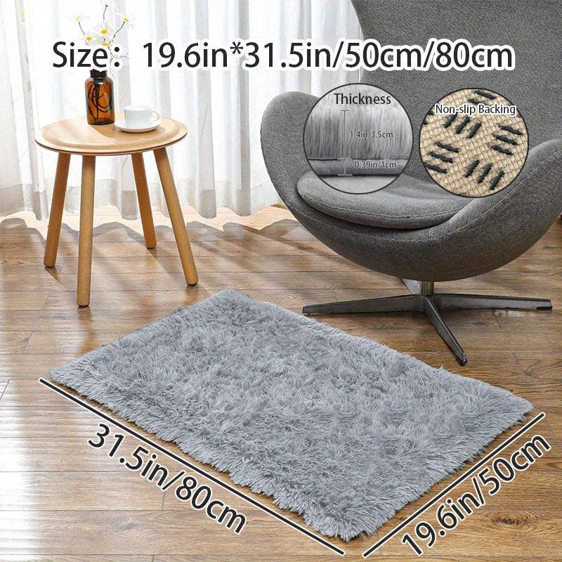 Soft Shaggy Rugs Fluffy Carpets Non slip Thickened Indoor Modern Plush Area Rugs