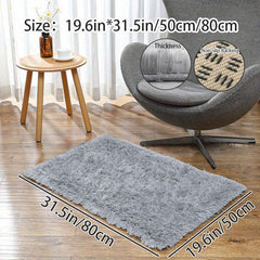 Soft Shaggy Rugs Fluffy Carpets Non slip Thickened Indoor Modern Plush Area Rugs