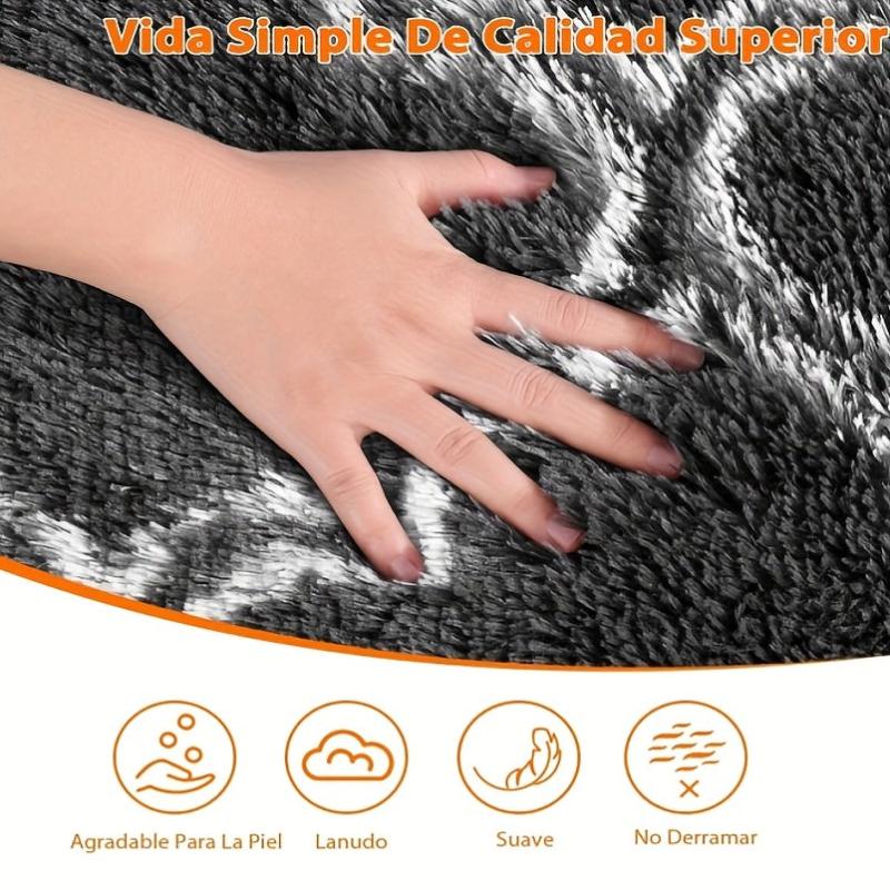Soft Fluffy Shag Area Rugs for Living Room Bedroom Decor