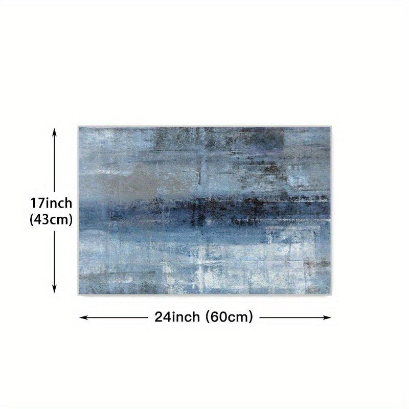2pcs Vintage Abstract Non Slip Floor Mat