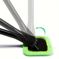 Long Handle Car Windshield Cleaner Brush Kit - Easy Use Wipe Tool