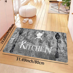 Soft Anti-Fatigue Kitchen Rug Waterproof Non-Slip Mat