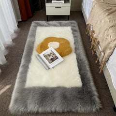 Ultra Soft Plush Area Rug Non-slip Fluffy Faux Fur Sheepskin Rugs