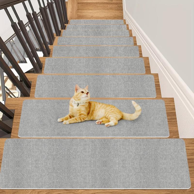 15pcs Non Slip Stair Carpet Runners Safe for Wooden Steps