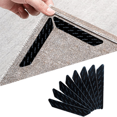 8pcs Rug Gripper Anti Slip Carpet Pads Washable & Durable