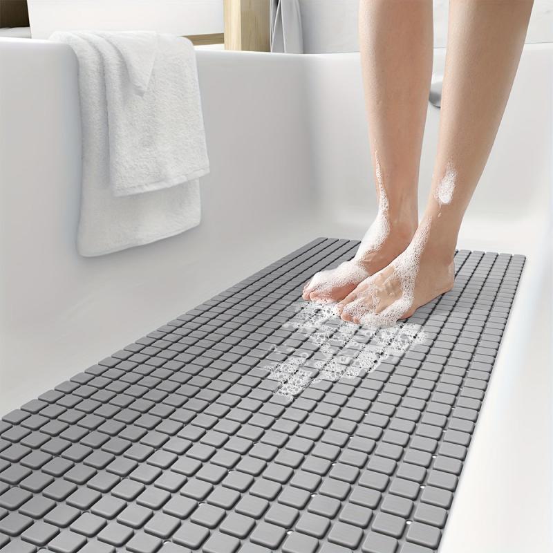Non Slip Extra Long Bathtub Mat 39 X 100cm