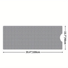 Non Slip Extra Long Bathtub Mat 39 X 100cm