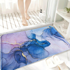 Non Slip Memory Foam Bath Mat Soft Water Absorbent Quick Drying