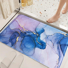 Non Slip Memory Foam Bath Mat Soft Water Absorbent Quick Drying