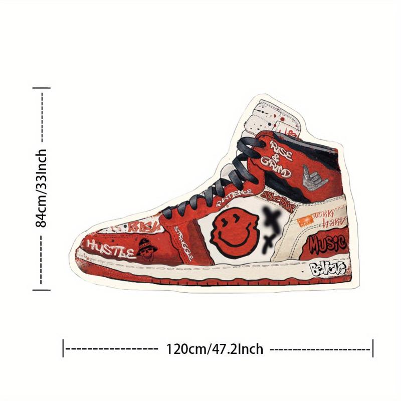 Soft Sneaker Rugs Non-slip Anti-fatigue Living Room Decoration