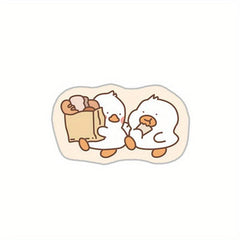 Cartoon Duck Kitchen Rug Non-slip Door Mat Waterproof Moisture-proof Carpet