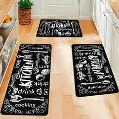 Non Slip Cushioned Kitchen Mat Waterproof Kitchen Carpet