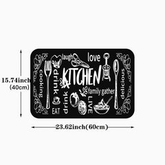 Non Slip Cushioned Kitchen Mat Waterproof Kitchen Carpet