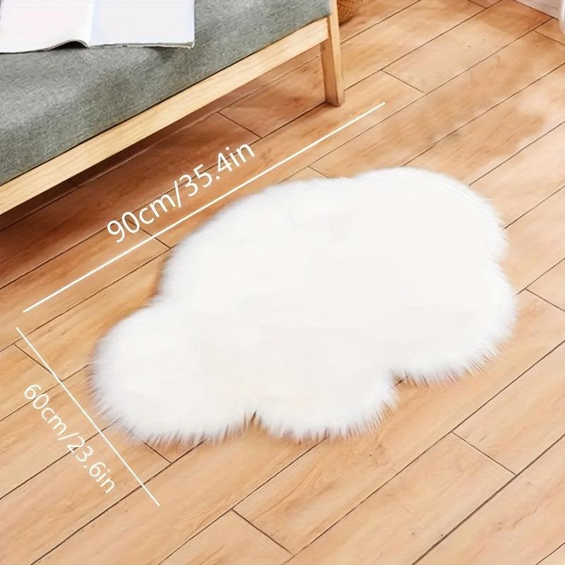 Fluffy Cloud Plush Rug Soft Faux Fur Bedroom Decoration Machine Washable